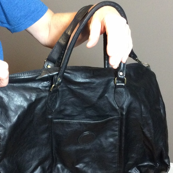 LC Le Club Sport black faux leather bag - Picture 15 of 15